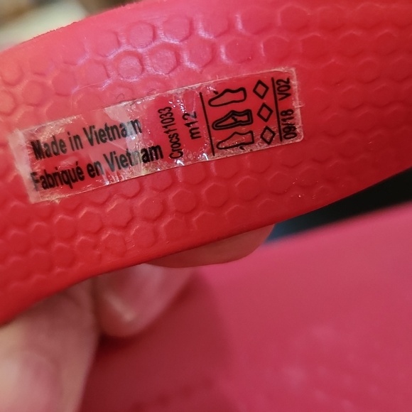 Crocs Crocband Mens Flip Flops Red Shoes Size 12 - Picture 10 of 15